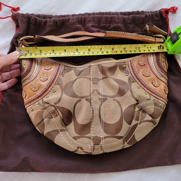 Coach boho style shoulder bag 👛 - Picture 6 of 7